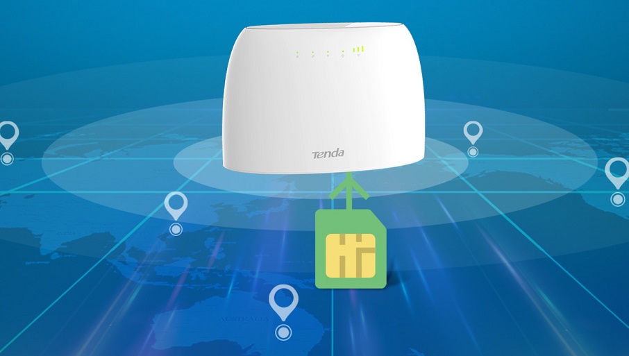 Router Tenda 4G03 - dostęp dzięki karcie SIM